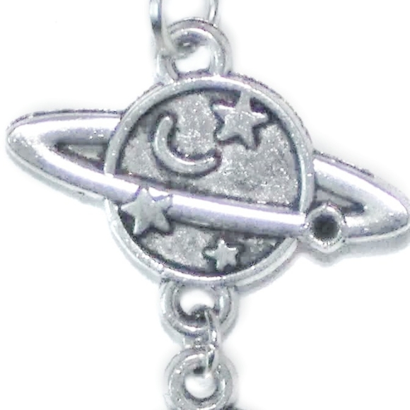Saturn planet astrology belly ring - Picture 4 of 9